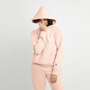 Champion peach pink women’s hoodie. Size small